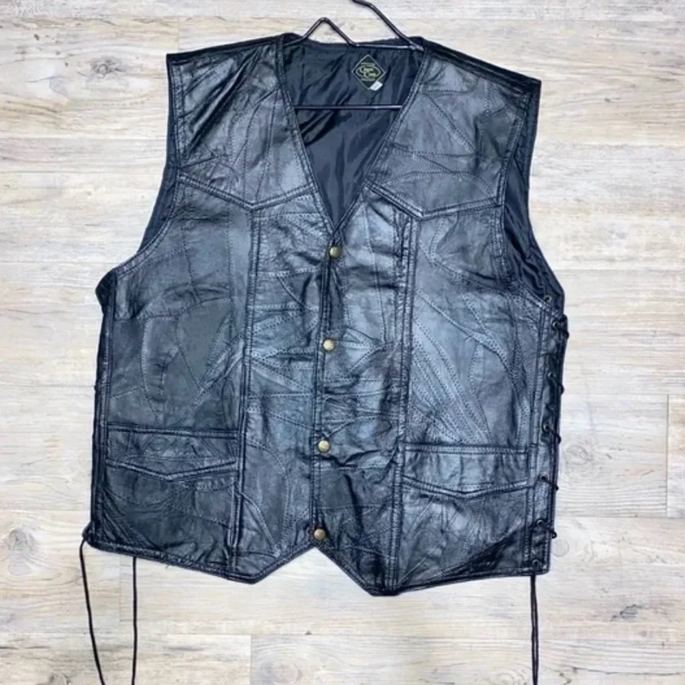 Canyon Creek Leather Vest Canyon Creek